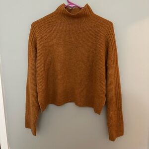Top shop cropped turtleneck size 4-6